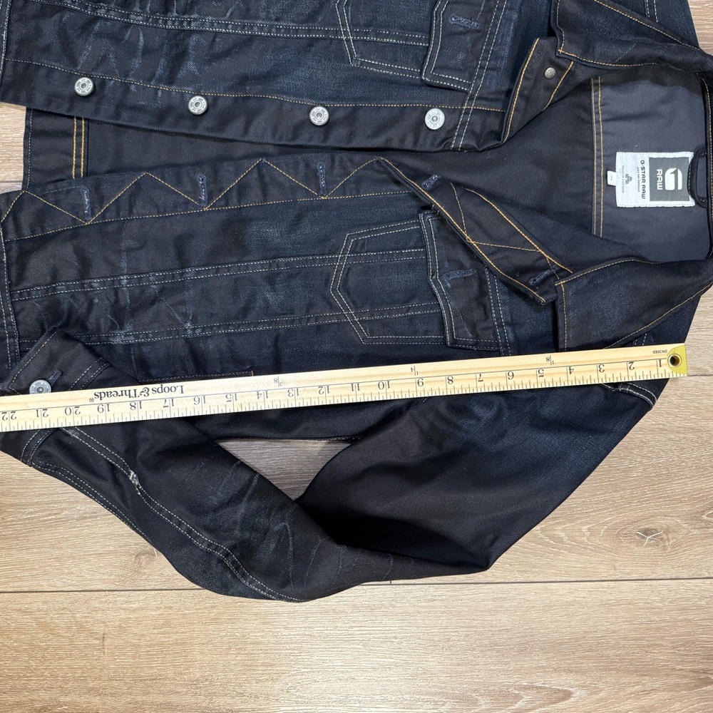 G-Star Dark Blue Denim Jacket - Picture 5 of 10